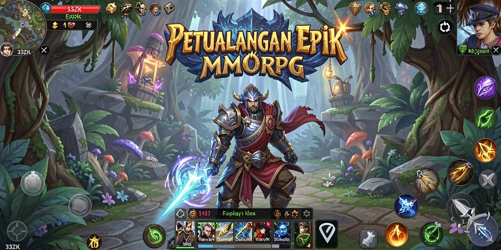 Gameplay seru dari 33ZK dengan grafis menawan.