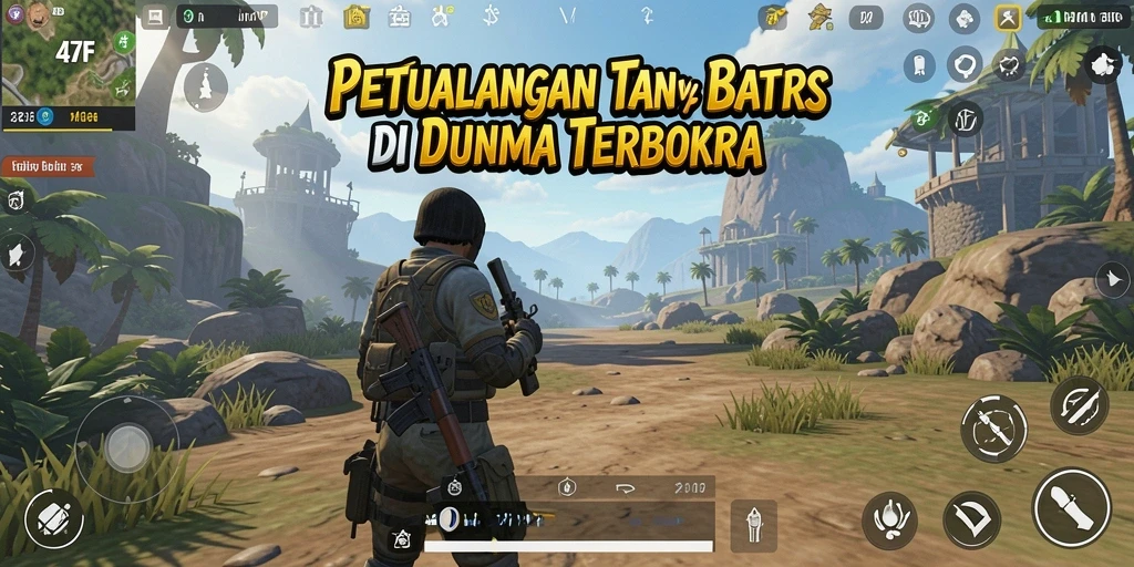 Gameplay menarik di dunia terbuka 47F yang penuh petualangan.