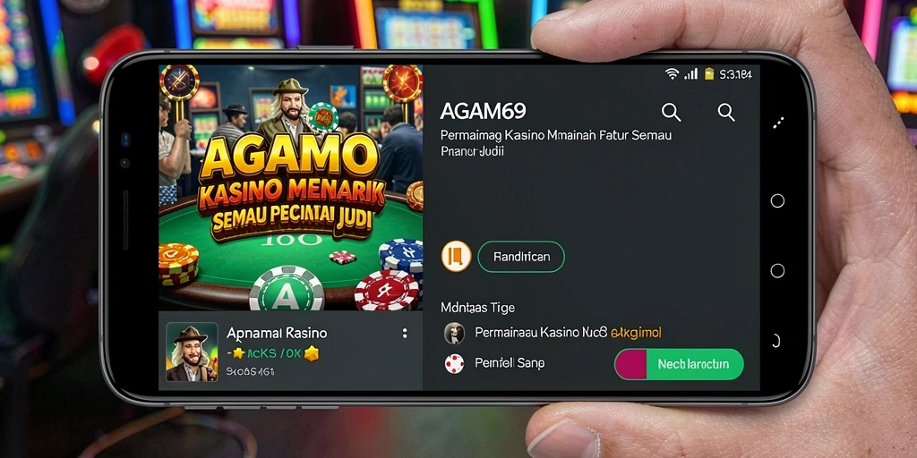 Tampilan gameplay AGAM69 yang menegangkan dan seru.