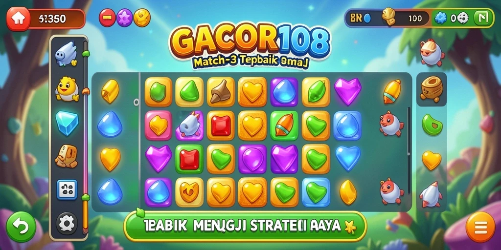 Tampilan gameplay GACOR108 yang seru dan menarik.