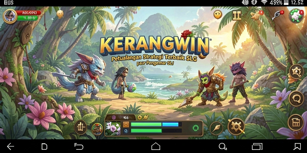 Tampilan menarik dari gameplay KERANGWIN yang mendebarkan.