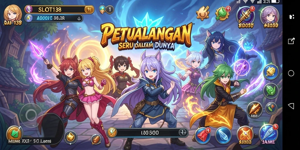 SLOT138 menampilkan gameplay seru dengan karakter anime ikonik.