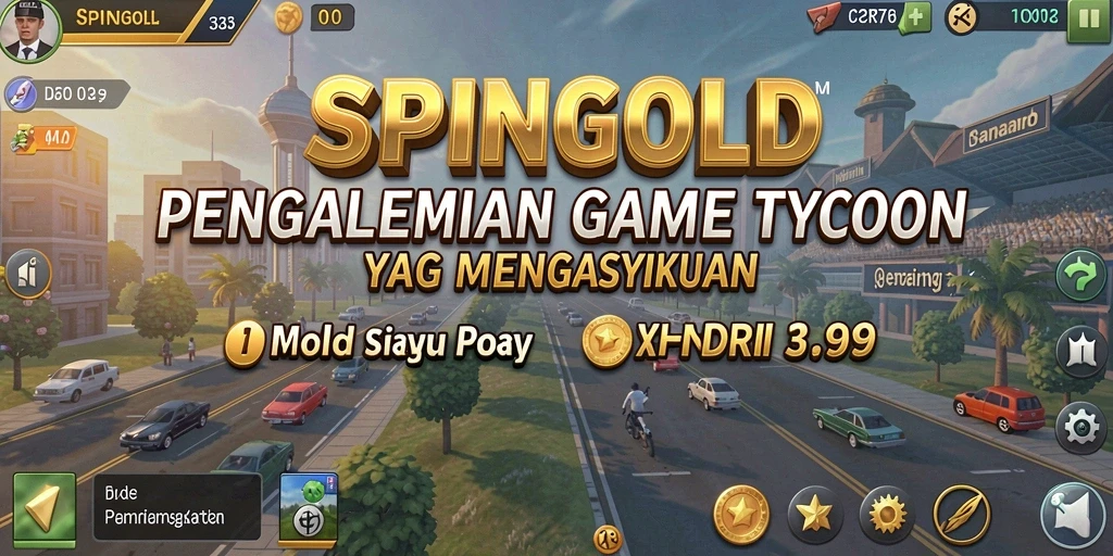 Tampilan gameplay Tycoon yang menegangkan dan interaktif.